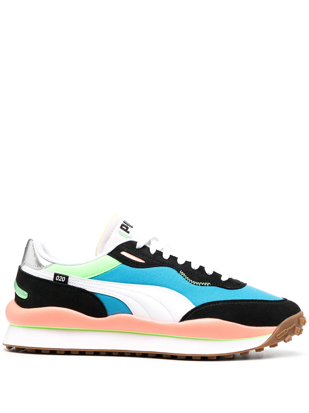 фото Puma кроссовки в стиле колор-блок