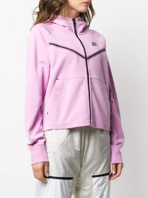 Shop pink Nike Tech Fleece Windrunner 