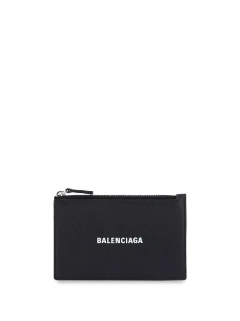 Balenciaga Cash logo-print wallet