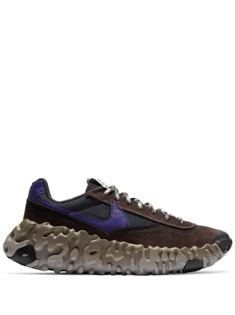 Click to view more detailed imagery on our partner's website Nike Overbreak Sp Leather, Suede And Nylon Sneakers In Brown