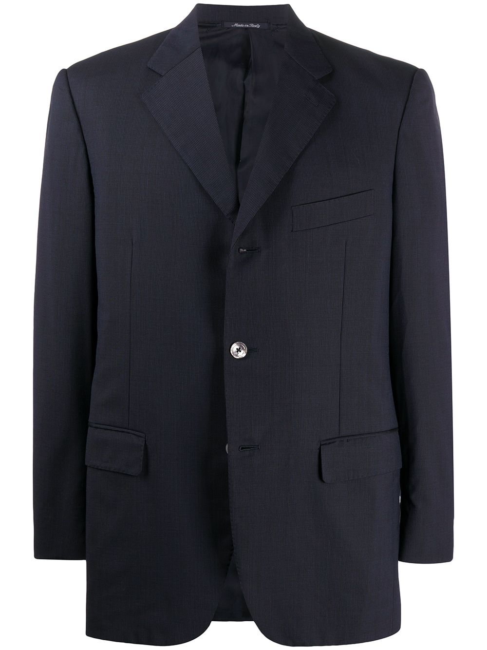 

Yves Saint Laurent Pre-Owned 2000s single-breasted blazer - Blue