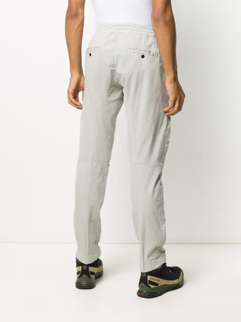 elasticated waist cargo trousers