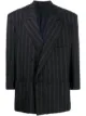 Image 1 of Versace Pre-Owned 1980s pinstripe double-breasted blazer
