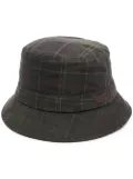 Barbour tartan-print bucket hat - Green
