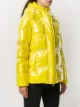Goose Tech wet-look padded jacket