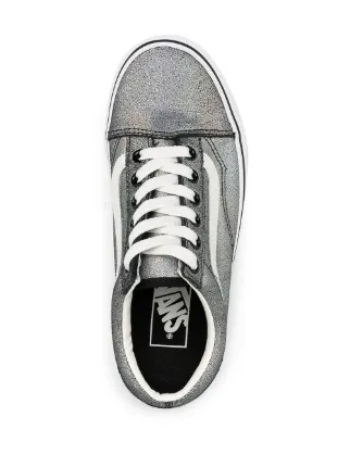 Old Skool metallic-effect sneakers展示图