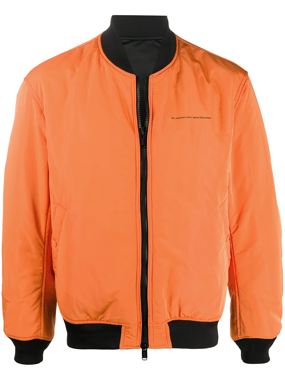 

Undercover chamarra reversible con motivo gráfico - Naranja