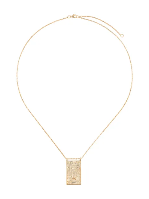 KAY KONECNA Woodscape pendant necklace