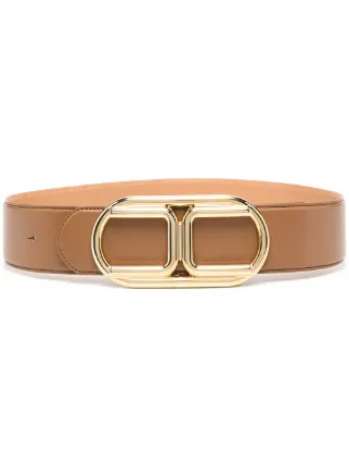 double circle buckle belt