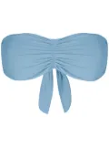 Clube Bossa Venet ruched bikini top - Blue