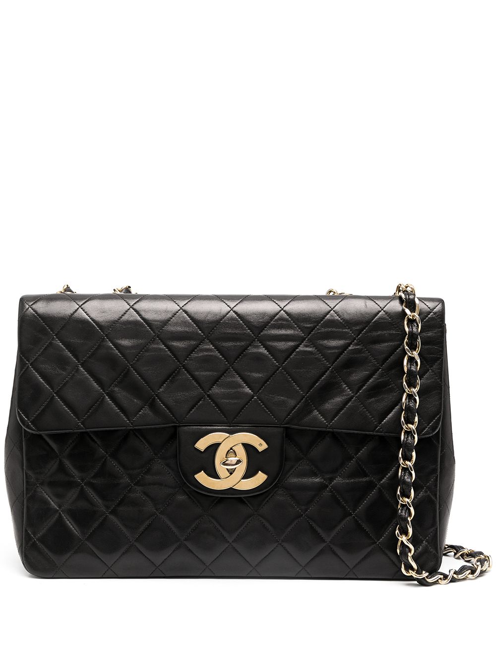 фото Chanel pre-owned сумка на плечо maxi 1991-1994 годов