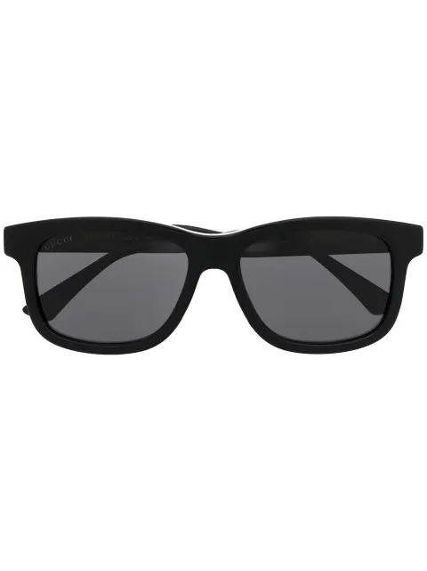 Gucci Eyewear Web-stripe D-frame sunglasses