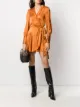 Image 2 of Zimmermann silk wrap mini dress