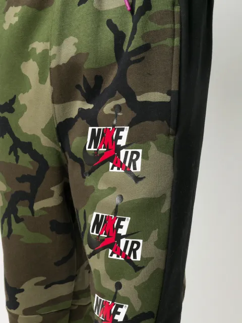 nike camouflage tracksuit bottoms
