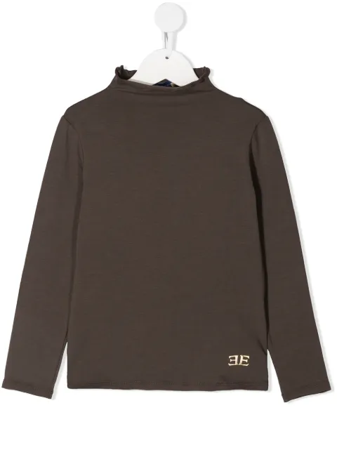 Ermanno Scervino Junior توب برقبة عالية