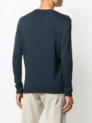 round neck long-sleeved T-shirt展示图