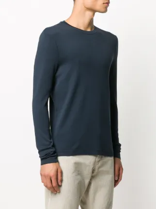 round neck long-sleeved T-shirt展示图