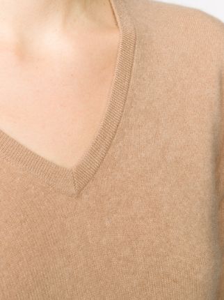 V-neck cashmere jumper展示图