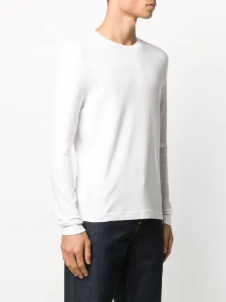 round neck long-sleeved T-shirt展示图