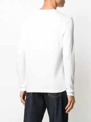 round neck long-sleeved T-shirt展示图