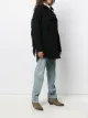 Woolrich oversize fringe detail coat