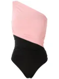 Brigitte Sandra two-tone swimsuit - Pink