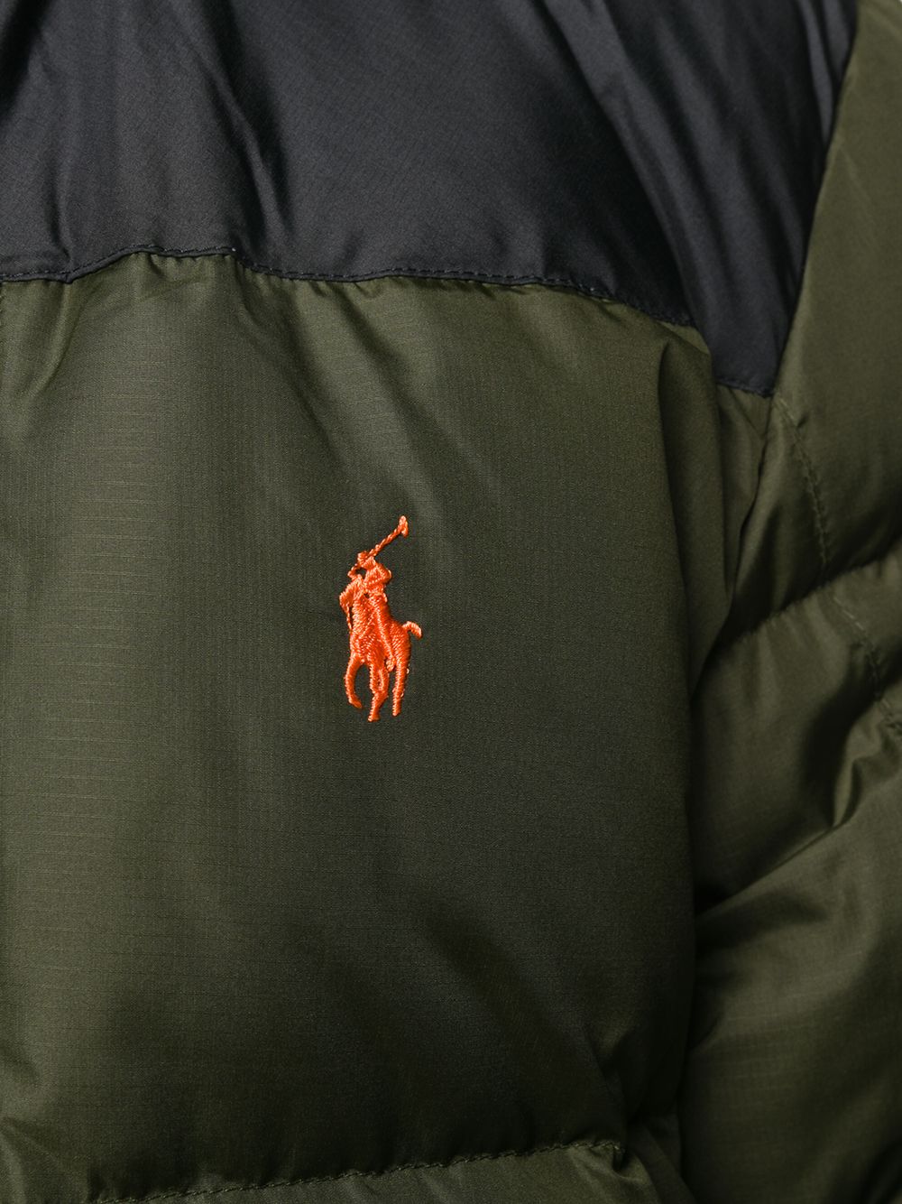 фото Polo ralph lauren пуховик в двух тонах