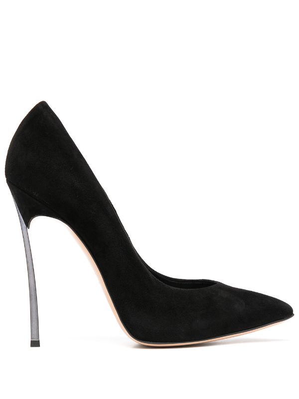 casadei suede pumps