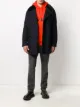 Image 2 of YVES SALOMON HOMME black wool coat