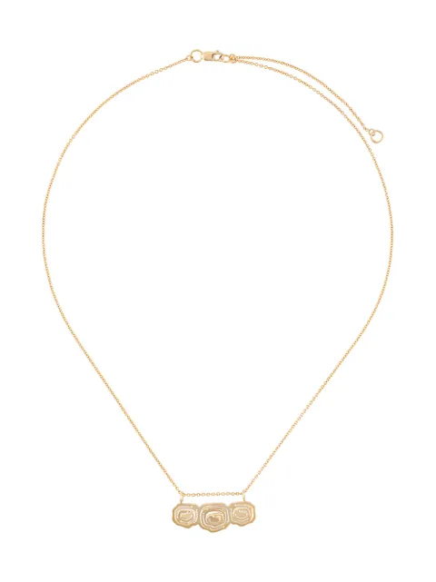 KAY KONECNA Elena trio pendant necklace