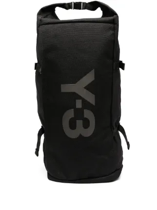 y3 logo backpack