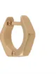 Emanuele Bicocchi pentagon shaped small hoops