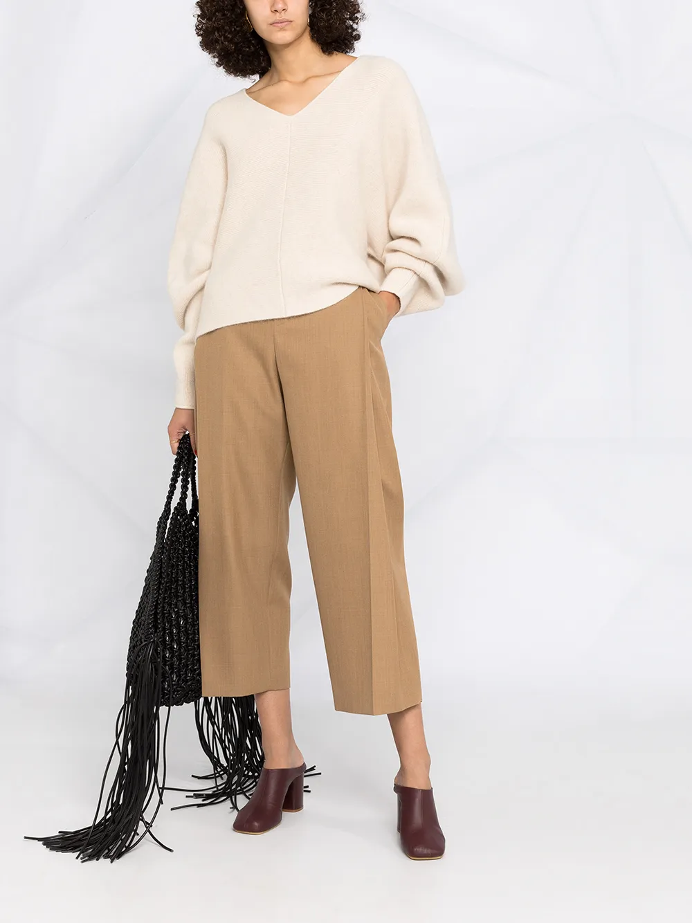 TOTEME Kasjmier trui - Beige