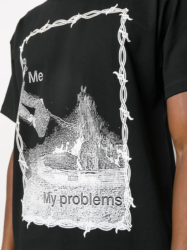 Shop Black United Standard Sad Music Meme T Shirt With Express Delivery Farfetch