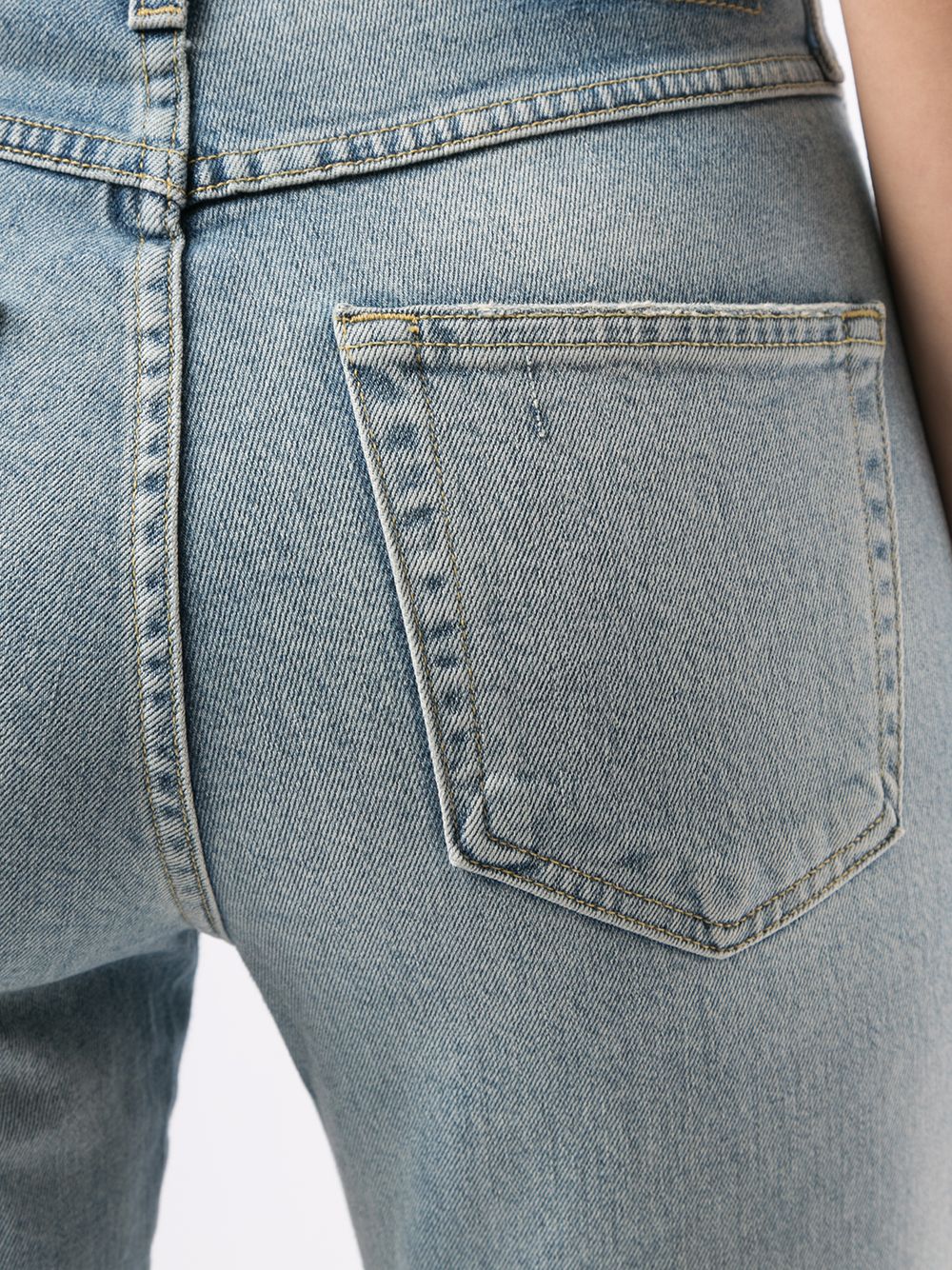 фото Amo прямые укороченные джинсы bella средней посадки