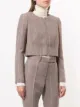 Paule Ka Glen plaid cropped jacket