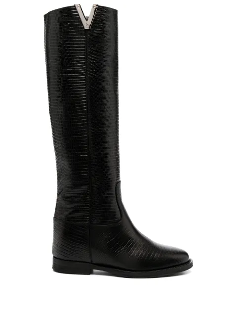 Via Roma 15 botas altas slip-on
