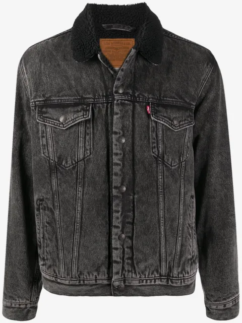 Levi's chamarra The Sherpa Type III Trucker