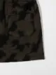 Douuod Kids TEEN camouflage print skirt