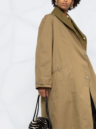 belted trench coat展示图