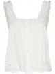 Image 1 of LoveShackFancy broderie anglaise sleeveless blouse