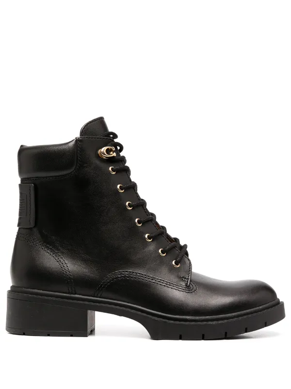 Coach black ankle boots Clearance