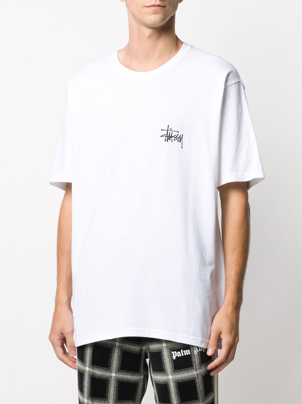 фото Stussy футболка с логотипом