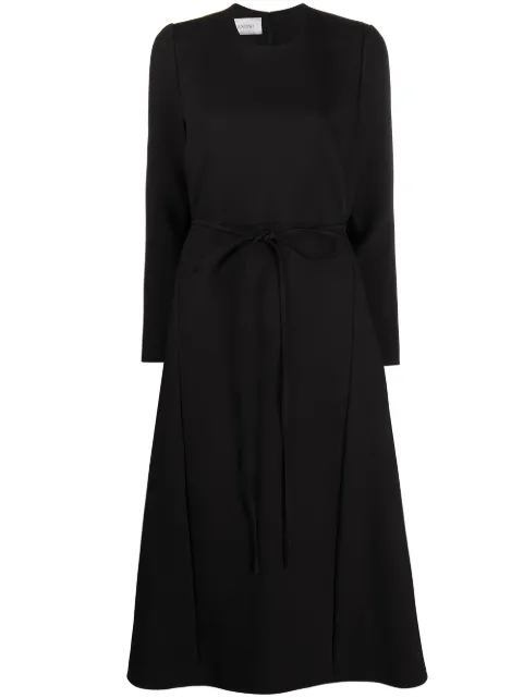 Valentino Garavani belted wool dress