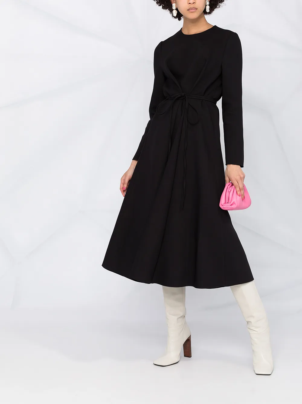 Valentino Garavani Wollen jurk - Zwart