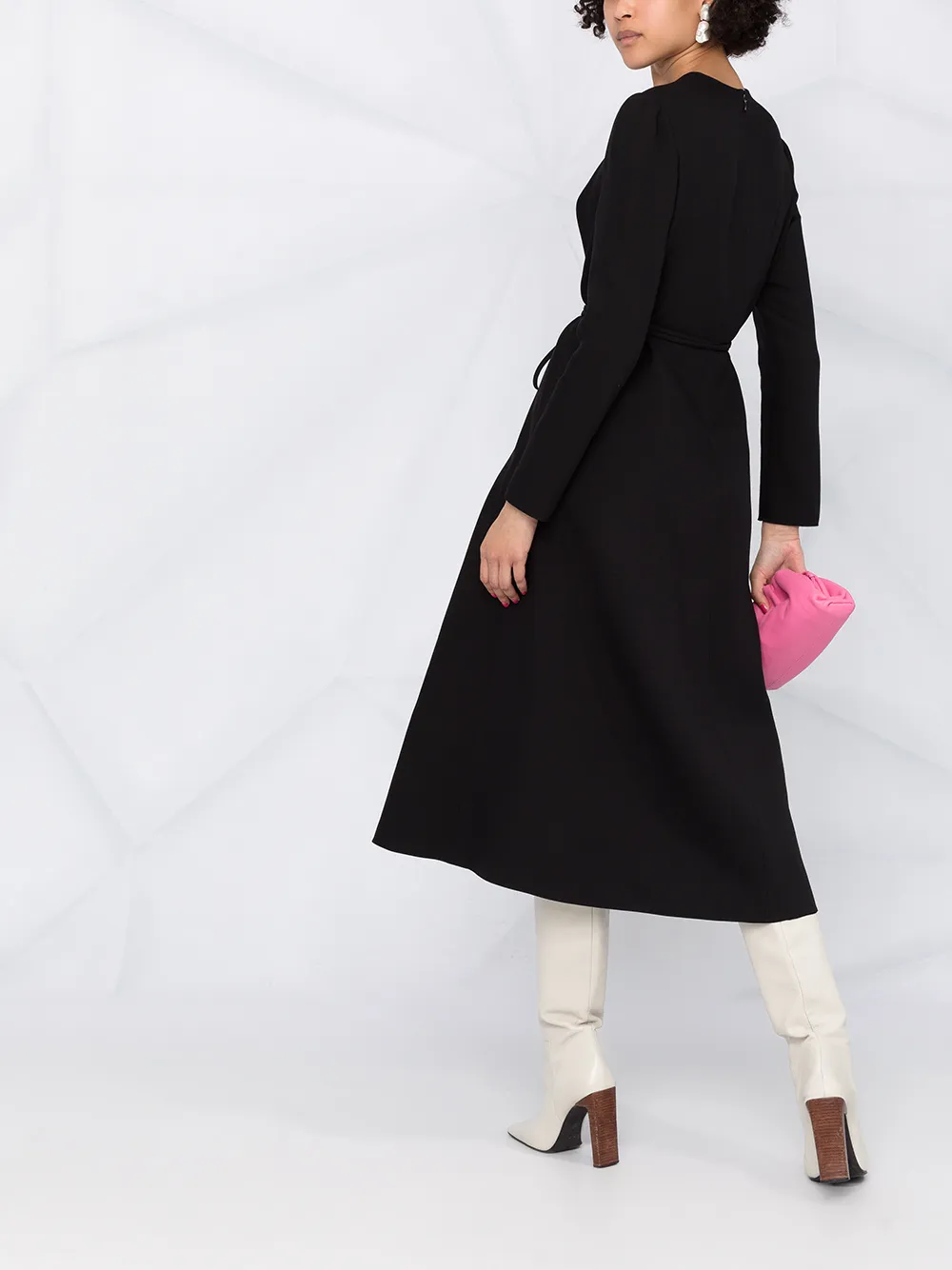 Valentino Garavani Wollen jurk Zwart