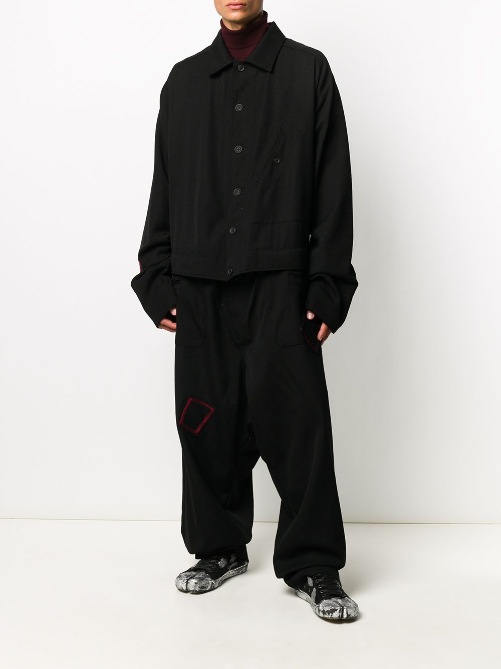 фото Yohji yamamoto button-down jumpsuit