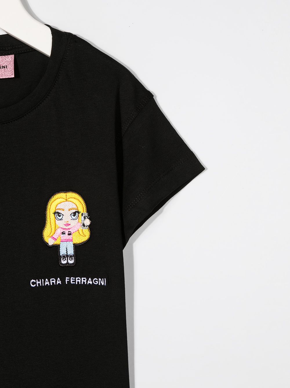 фото Chiara ferragni kids футболка с принтом