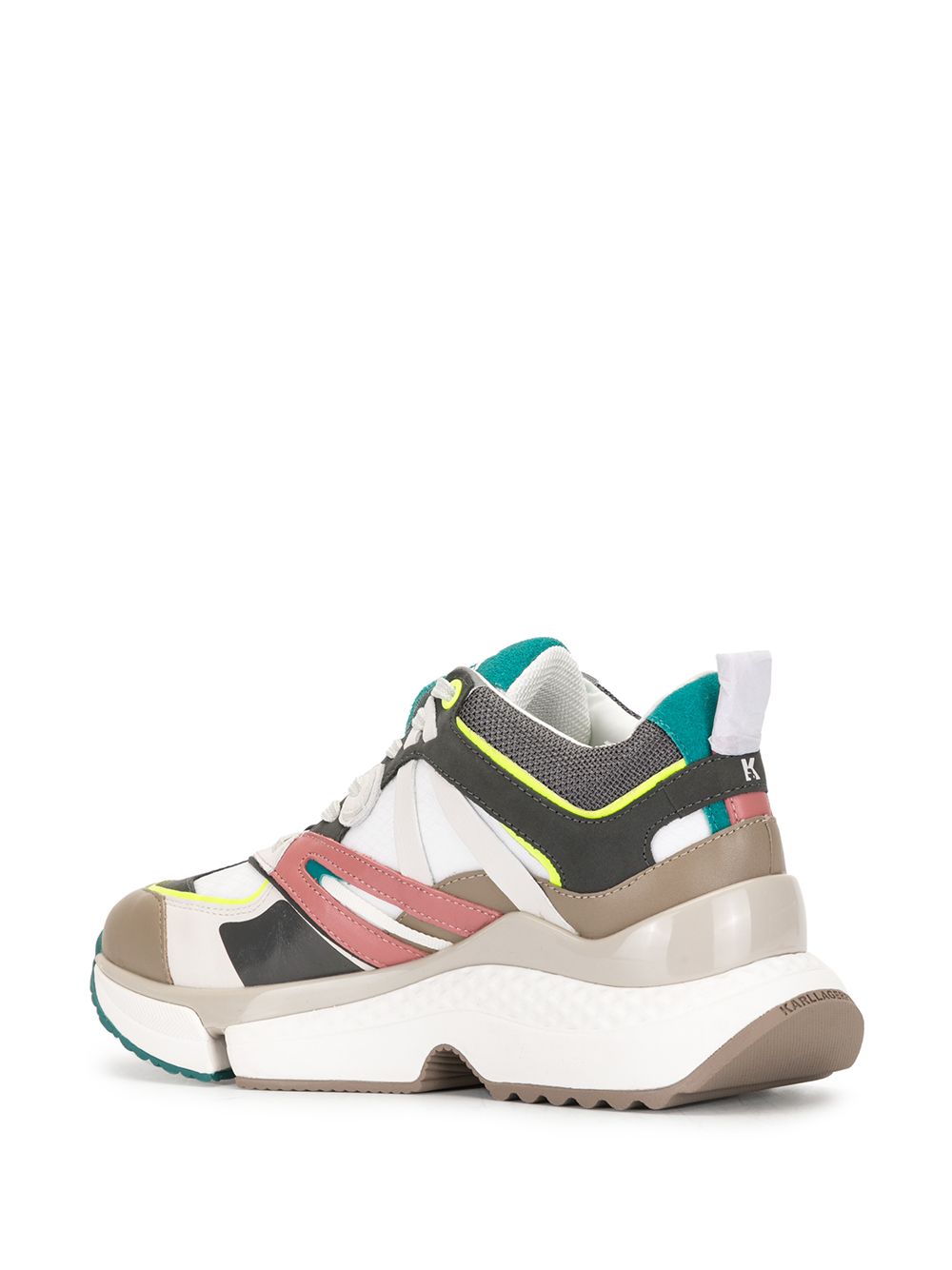 Karl Lagerfeld Aventur Delta Panelled Sneakers - Farfetch