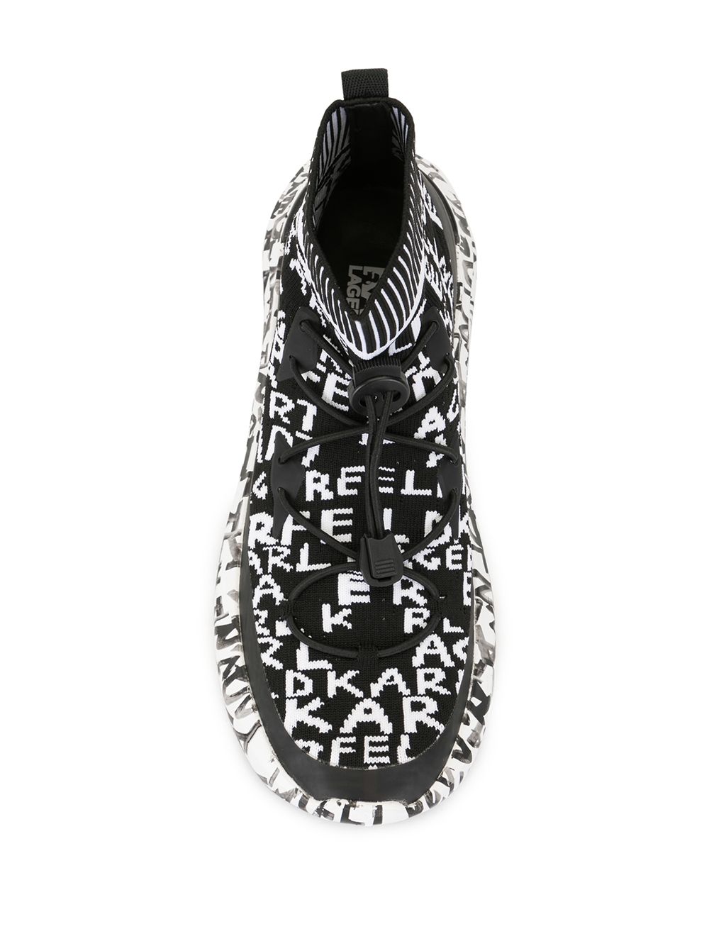 Karl Lagerfeld Skyline Graffiti-print Sock Boots - Farfetch